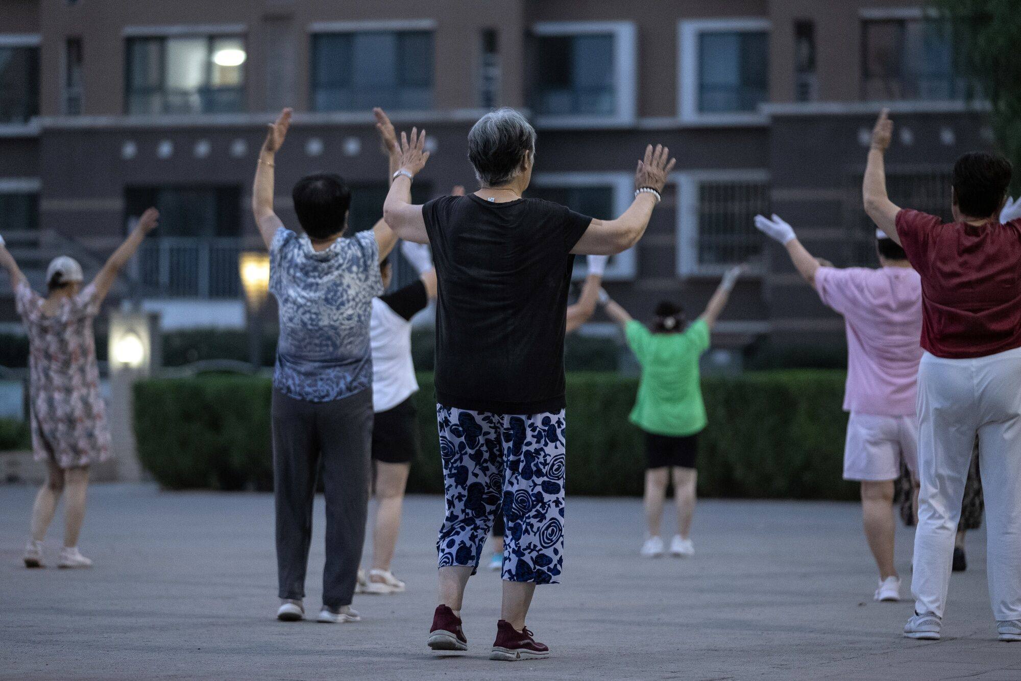 China is struggling with a rapidly ageing population.  Photo: Bloomberg