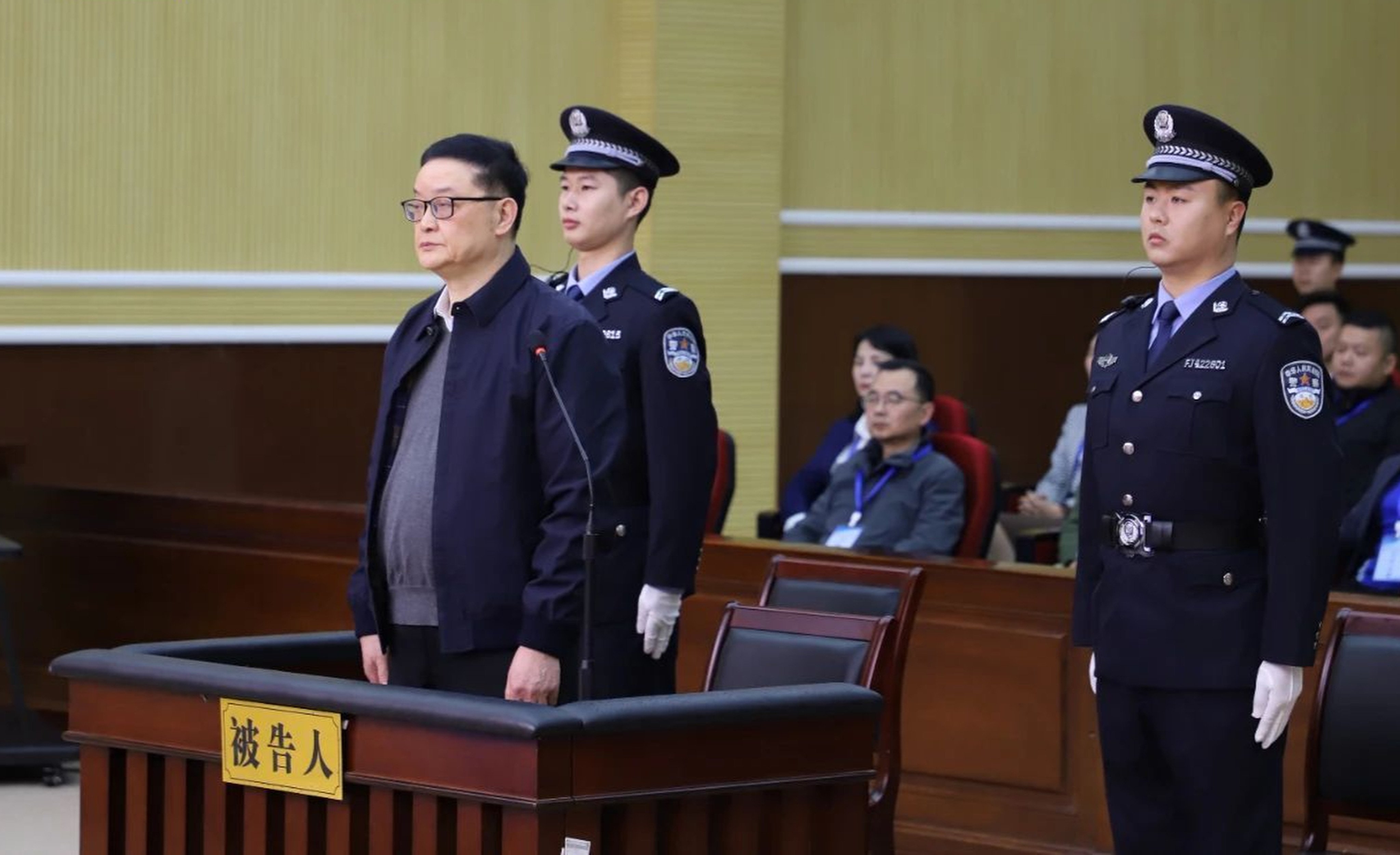 Li Yuyi, a former vice-chairman of the Chinese Football Association, has been sentenced to 11 years in prison for taking over 12 million yuan in bribes. Photo: CCTV