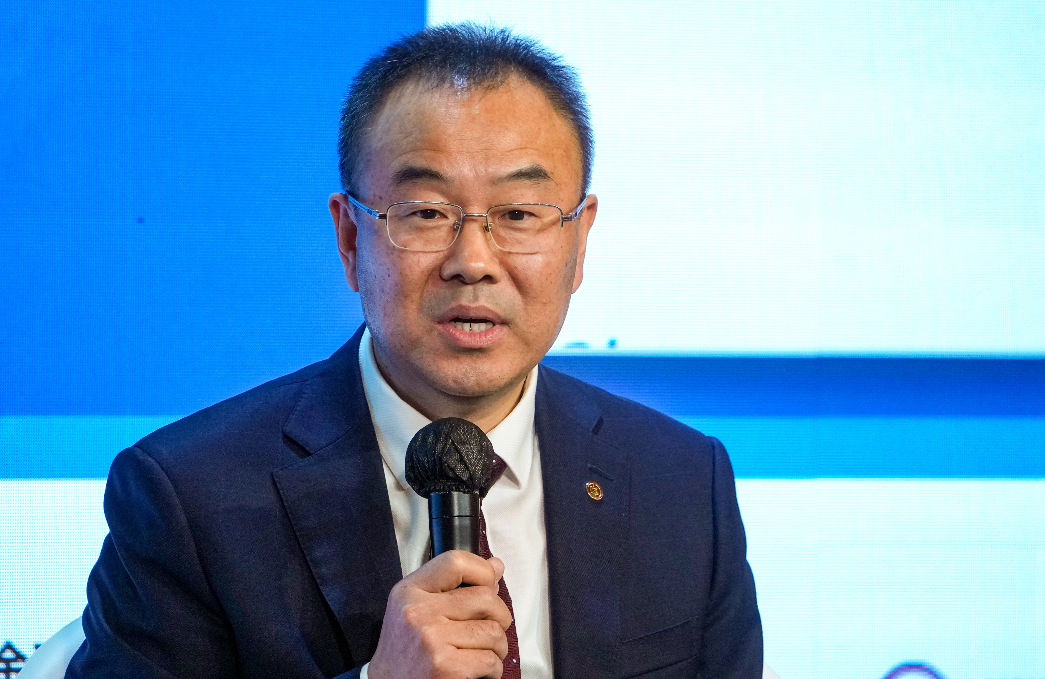 Liu Jin, President of Bank of China, during the Global Financial Leaders’ Investment Summit at the Four Seasons Hotel in Hong Kong’s Central district on 2 November 2022. Photo: Sam Tsang.