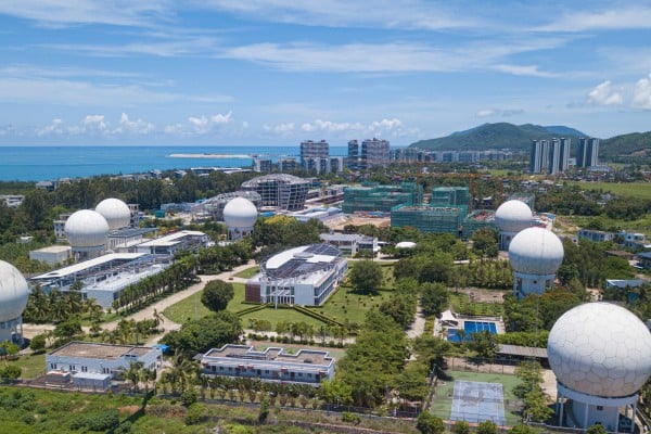 A remote sensing satellite ground station is seen in Hainan province. Australian intelligence claimed APT40 conducted “malicious cyber operations” for an arm of China’s Ministry of State Security based in Hainan. Photo: Xinhua