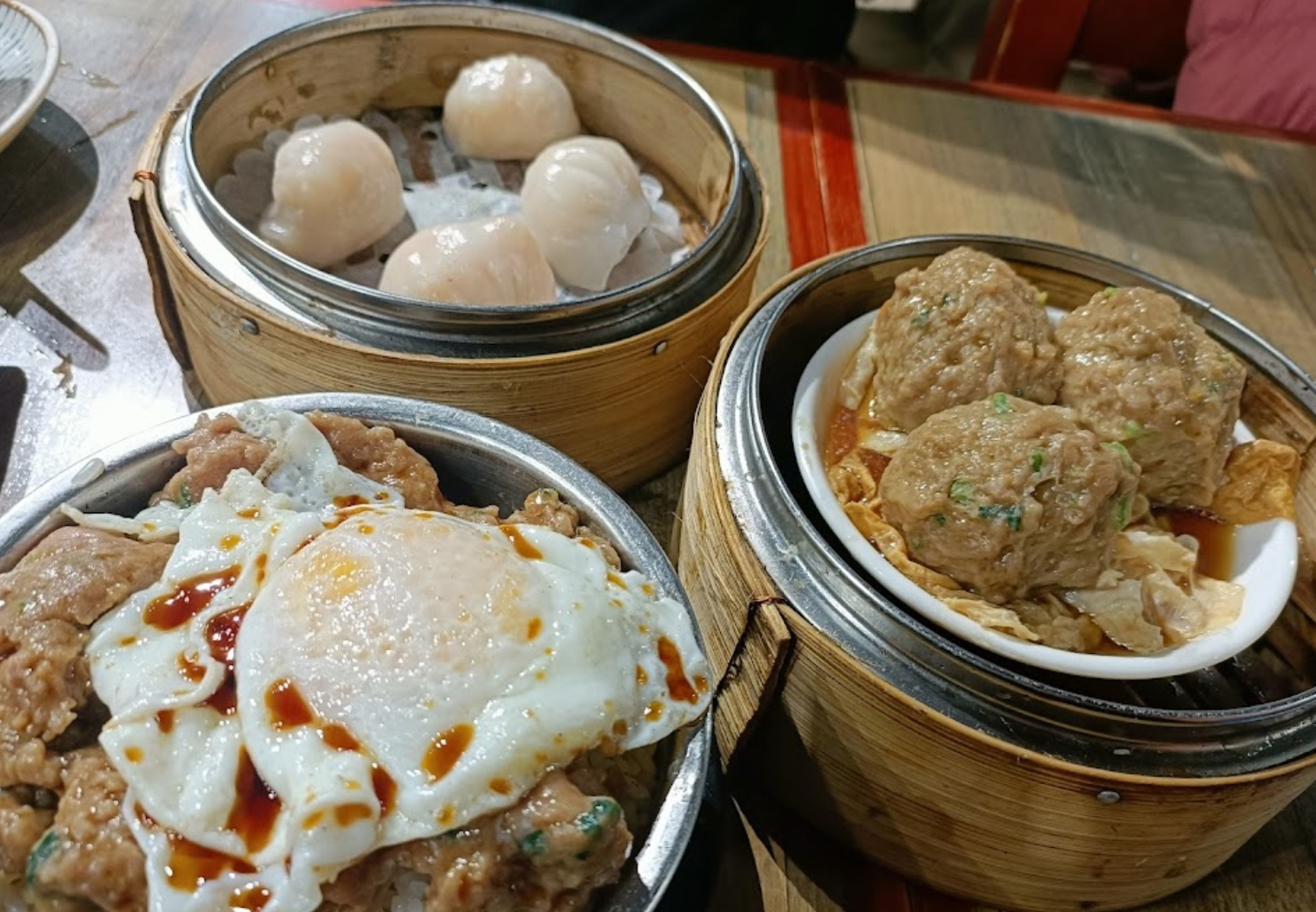 Dim sum at Dim Sum Square Kitchen, one of Kiri Sinclair’s go-to restaurants. Photo: Google Maps